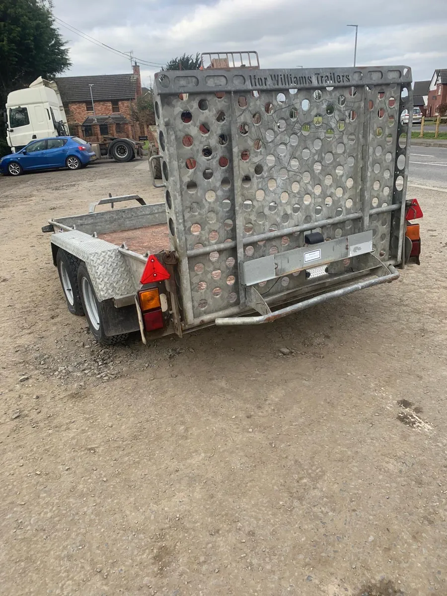 Ifor Williams 10ft plant trailer - Image 2