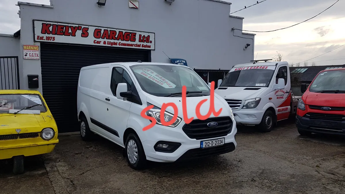 Ford Transit CUSTOM 212D TRENDLINE MINT VAT INVOIC - Image 1