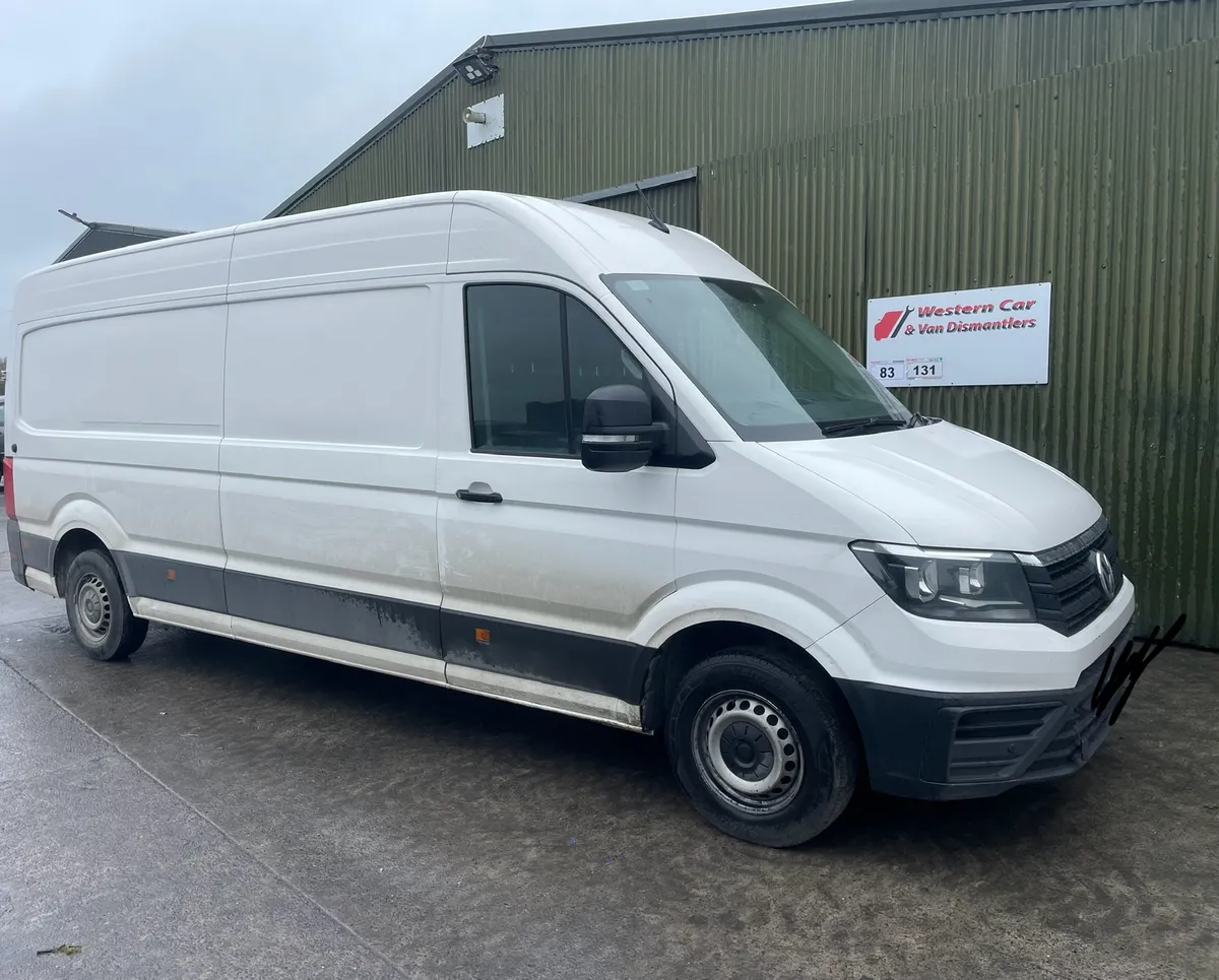 2020 Volkswagen crafter 2.0 tdi for dismantling