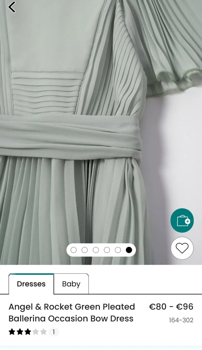 Angel & Rocket pleated Dress - Image 3