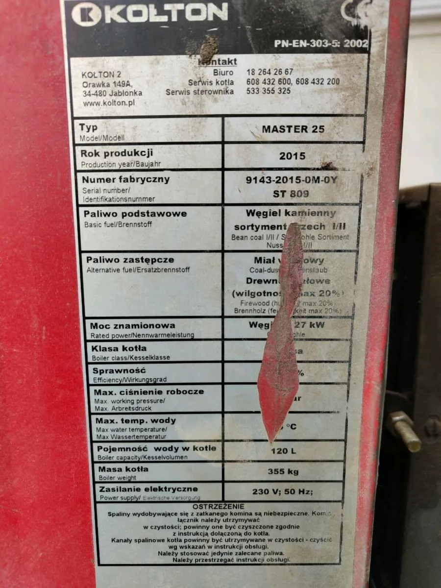 Solid fuel boiler Kolton - Image 2