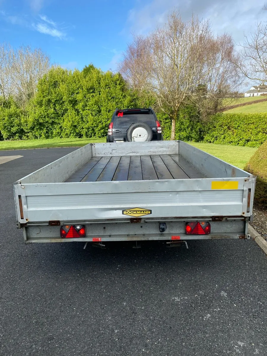 14x7 Bockmann dropside trailer - Image 4