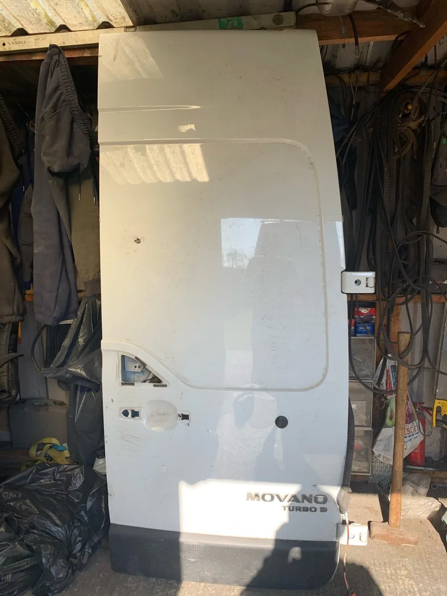 Opel movano Renault  master rear door and roof rac - Image 3