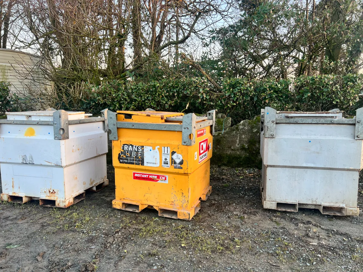1000L Western Bunded Fuel Cubes - Image 1