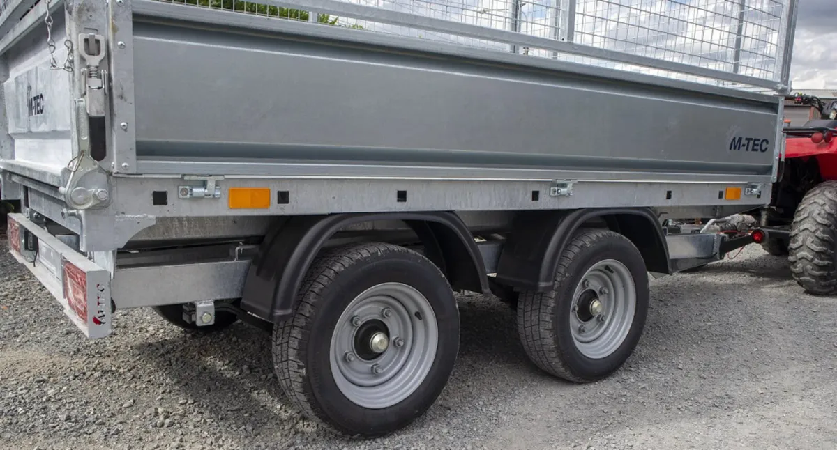 New M-Tec 8ft x 5ft Tipping Trailer - Image 3