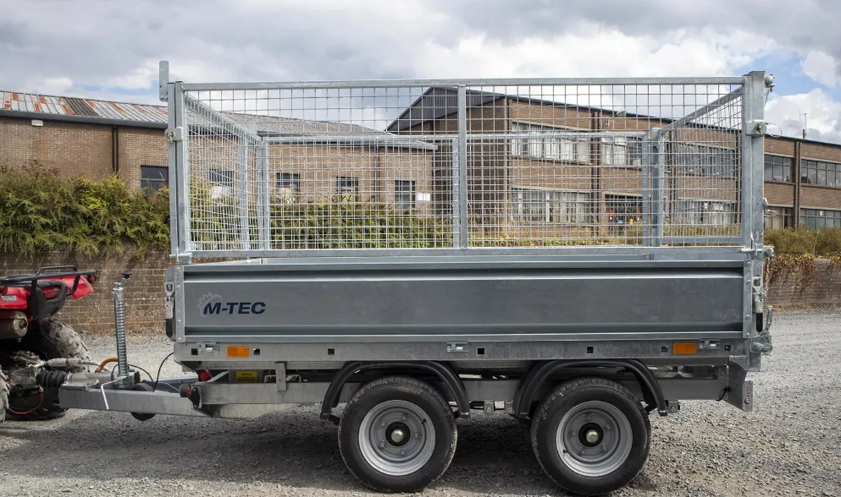 New M-Tec 8ft x 5ft Tipping Trailer - Image 4
