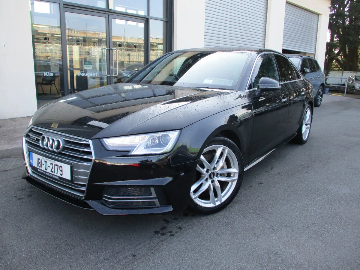 Audi A4 2.0TDI 190BHP S-LINE QUATTRO S-TRONIC 2018 - Image 1