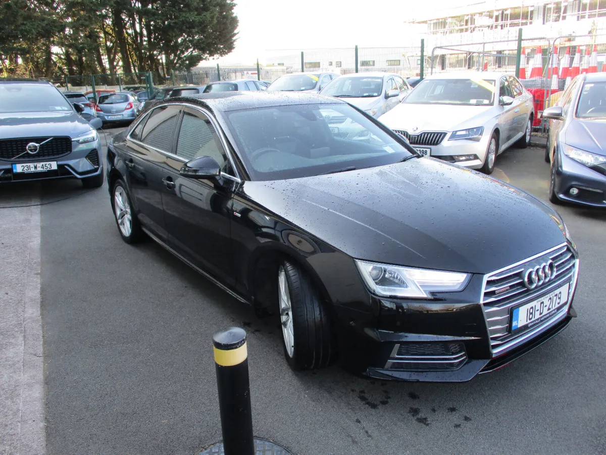 Audi A4 2.0TDI 190BHP S-LINE QUATTRO S-TRONIC 2018 - Image 3