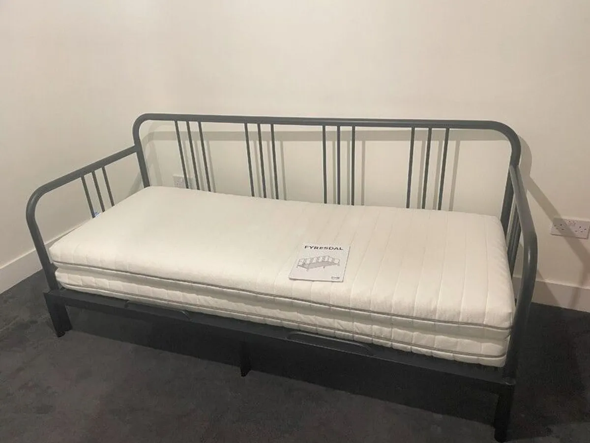IKEA Fyresdal Bed & Mattresses - Image 1