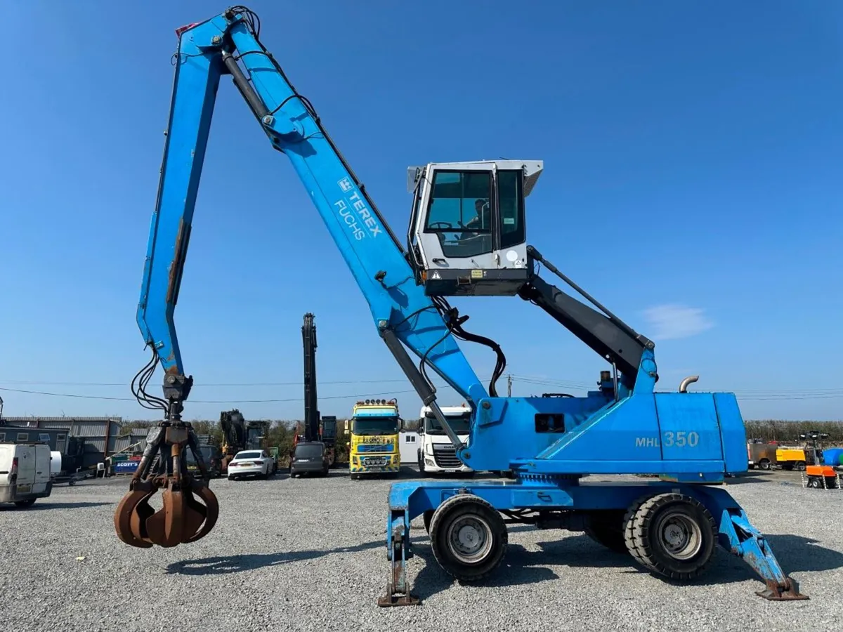 TEREX FUCHS 350 ... WASTE SCRAP HANDLER - Image 1