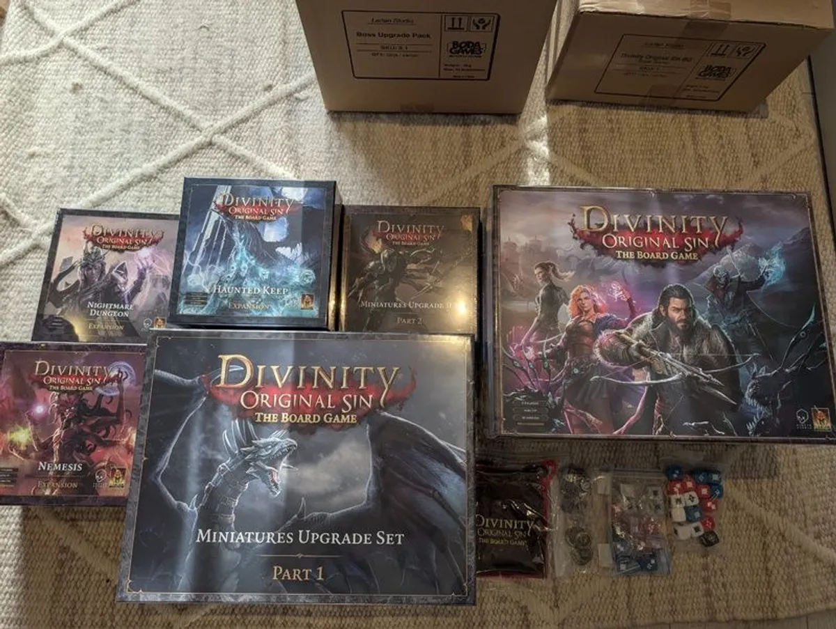 Divinity 2 BoardGame Kickstarter New - Image 1
