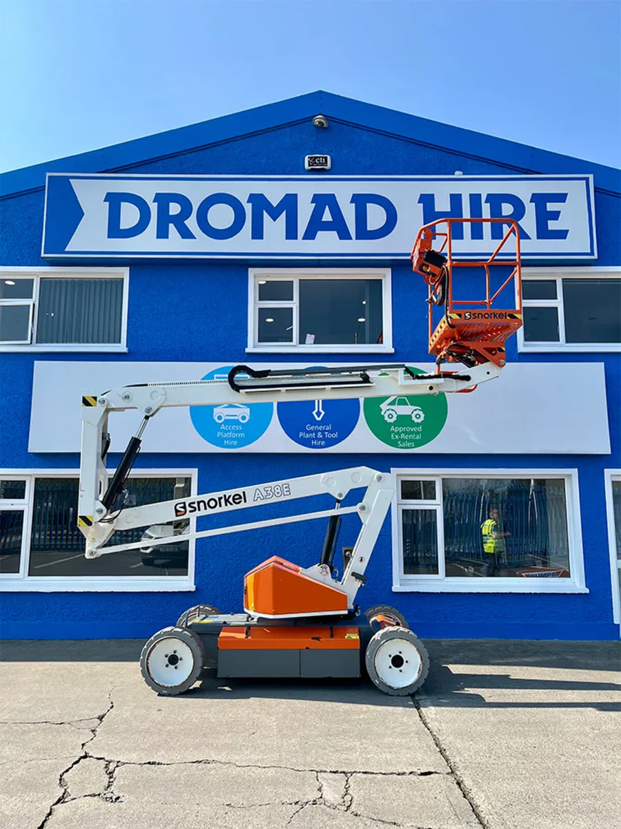 2021 Snorkel A38E Electric Articulated Boom Lift - Image 2