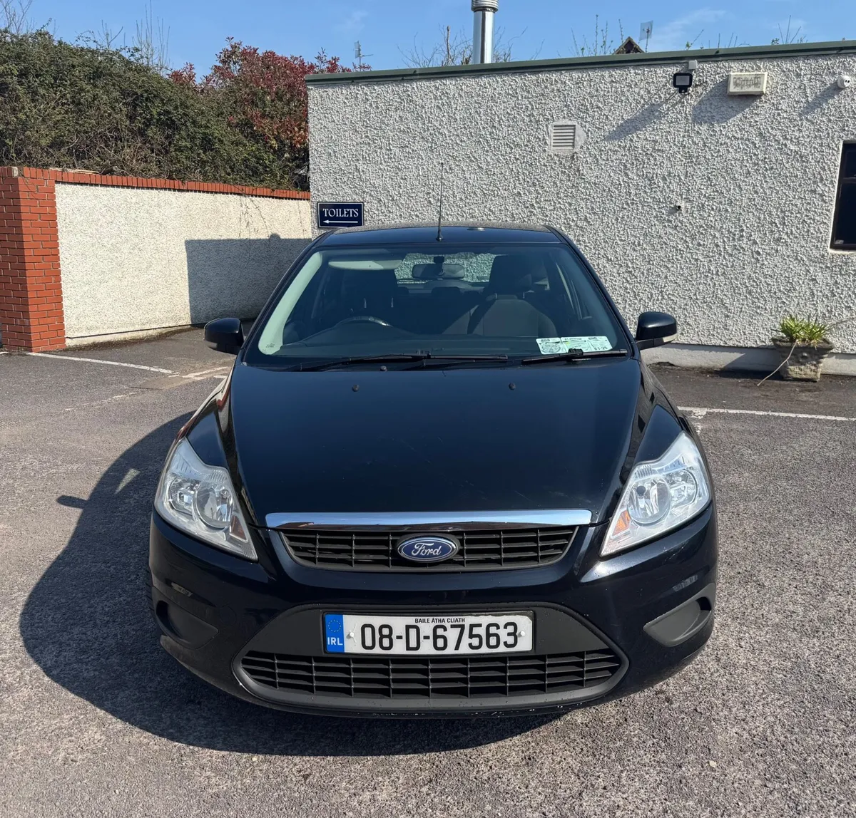 Ford Focus 08 1.4petrol black hatchback NCT 2/26 - Image 3