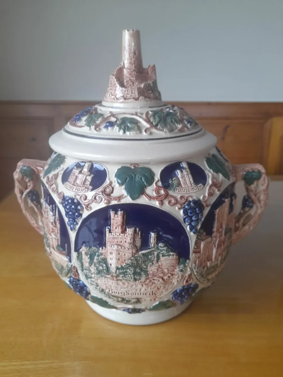 Antique punch bowl set - Image 2