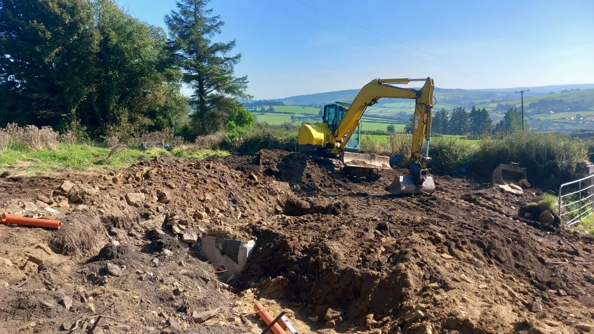 Digger hire landscaping - Image 1