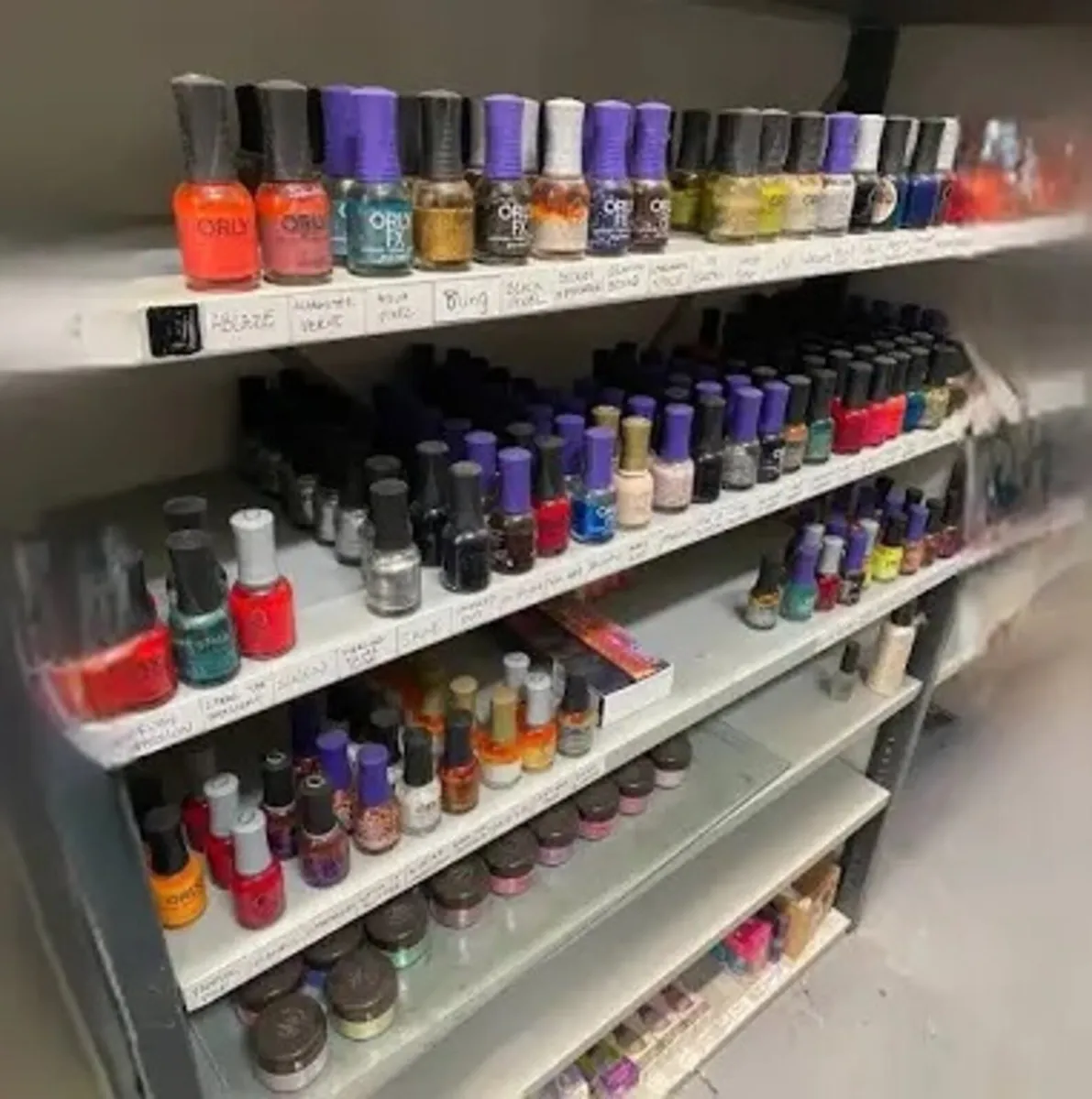 Orly Nail Polish 18ml x 100 Bottles Joblot