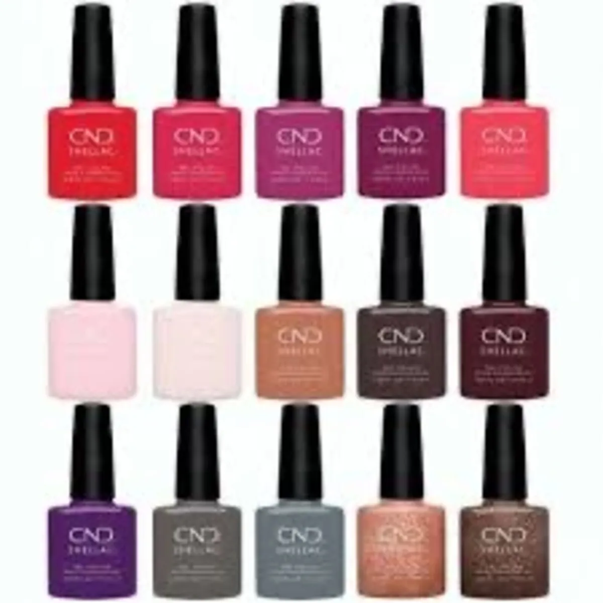 Cnd Shellac Joblot 50 Bottles brand New