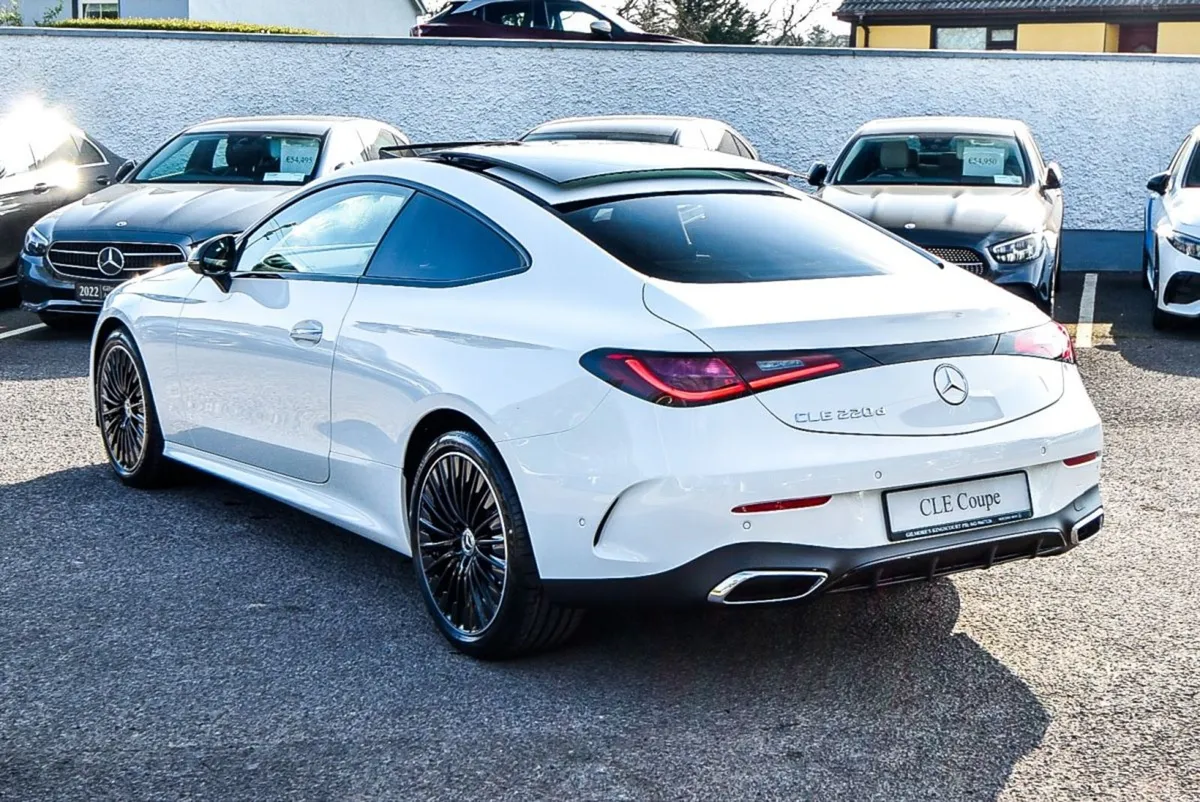Mercedes-Benz CLE 220d AMG Coupe Auto Pan Roof - Image 4