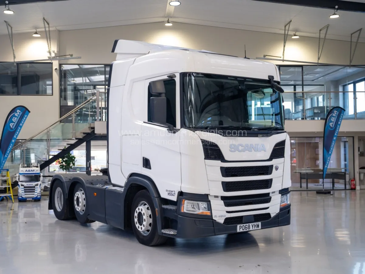 2018 (68) SCANIA R450 NORMAL CAB 6X2 MIDLIFT - Image 1