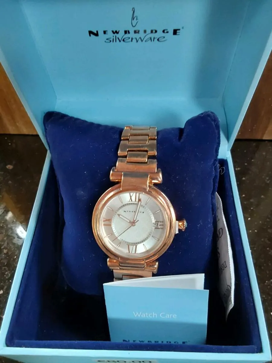 Newbridge Rose Gold Watch - Image 1