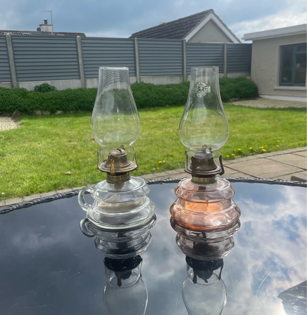 Antique Victorian Oil Lamps - Image 2