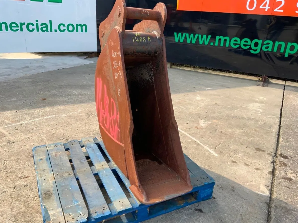 16" DIGGING BUCKET........70mm PINS.........1488a - Image 3