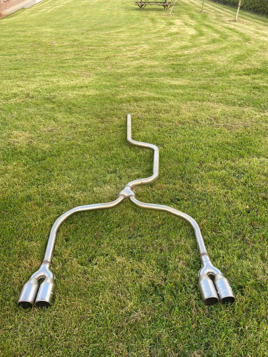 Straight pipe + down pipe vw Passat b7 - Image 1