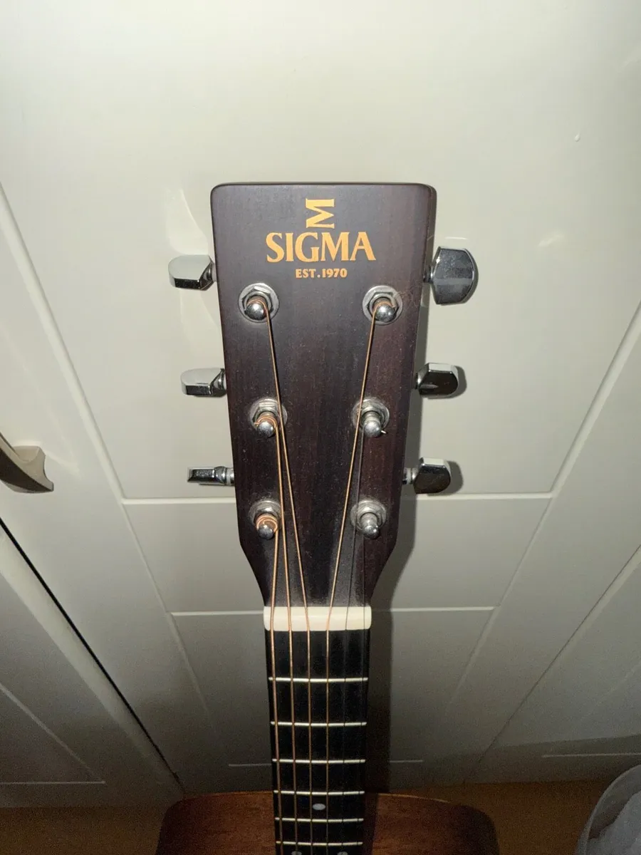 Sigma DM-ST Acoustic Guitar - Image 4