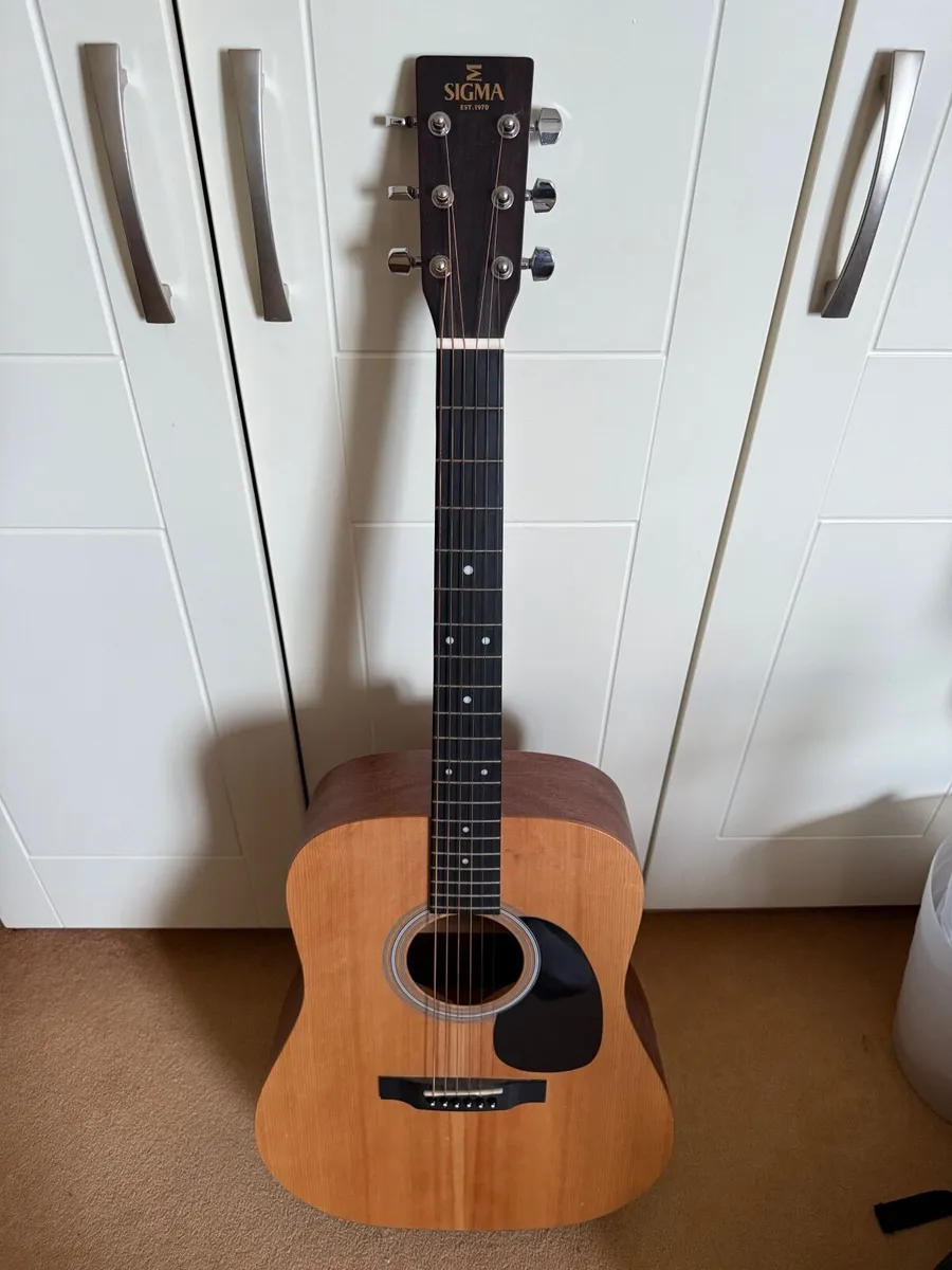 Sigma DM-ST Acoustic Guitar - Image 1