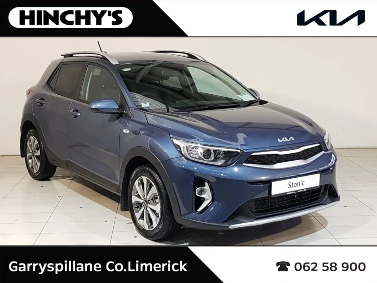 Kia Stonic K2 1.0t Smoke Blue  252 Offer 3.9  Fin - Image 1