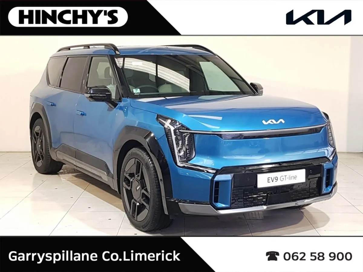 Kia EV9 Gt-line 6 Seater AWD Ocean Blue  251 Offe - Image 1