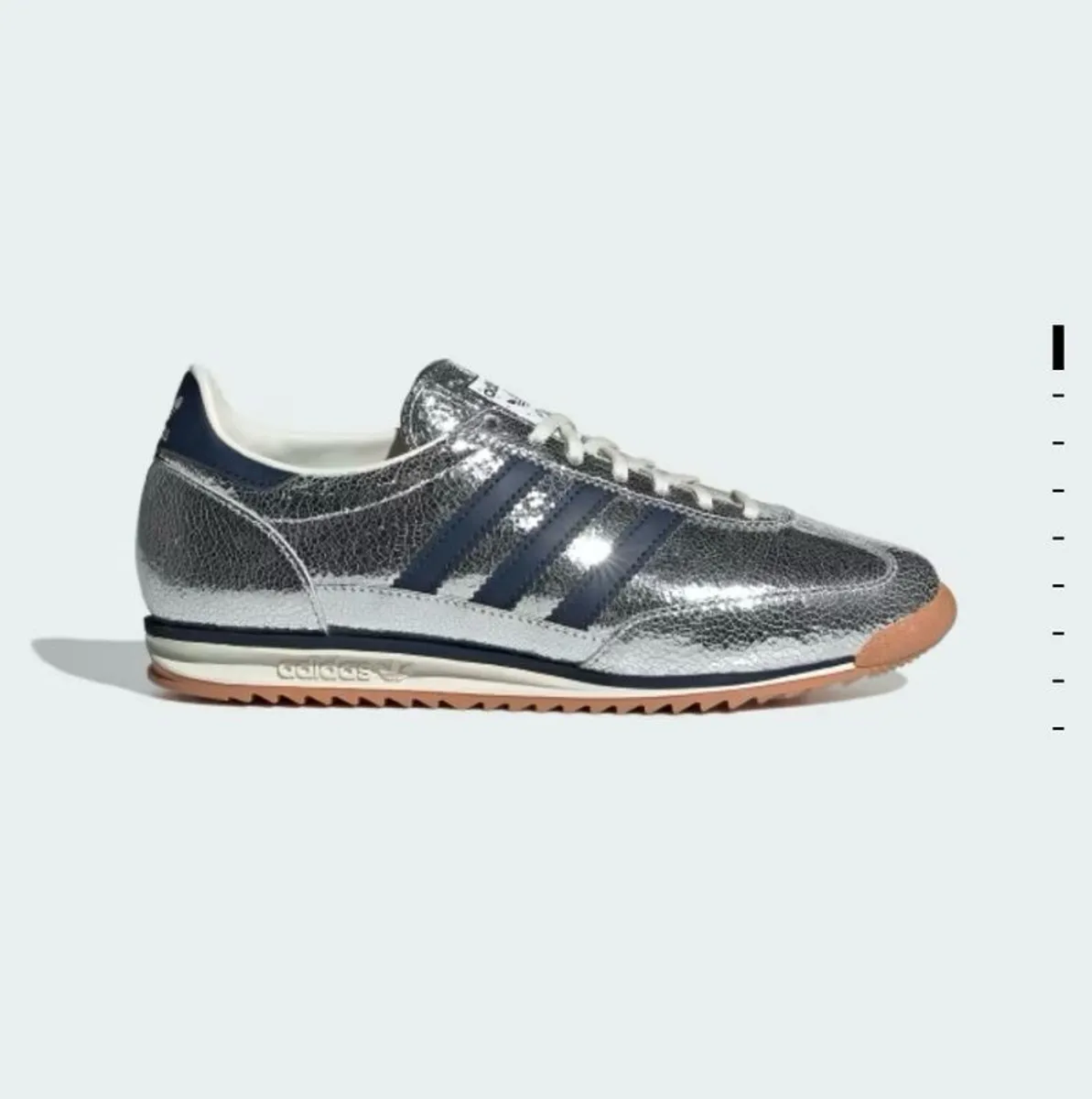 Brand New Addidas SL 72 OG Trainers - Silver Size 6 - Image 1