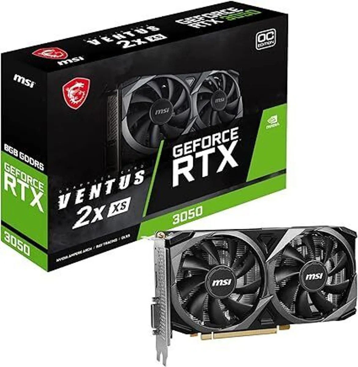 Nvidia Geforce Rtx 3050 Ventus 2x Xs 8g Oc - Image 1