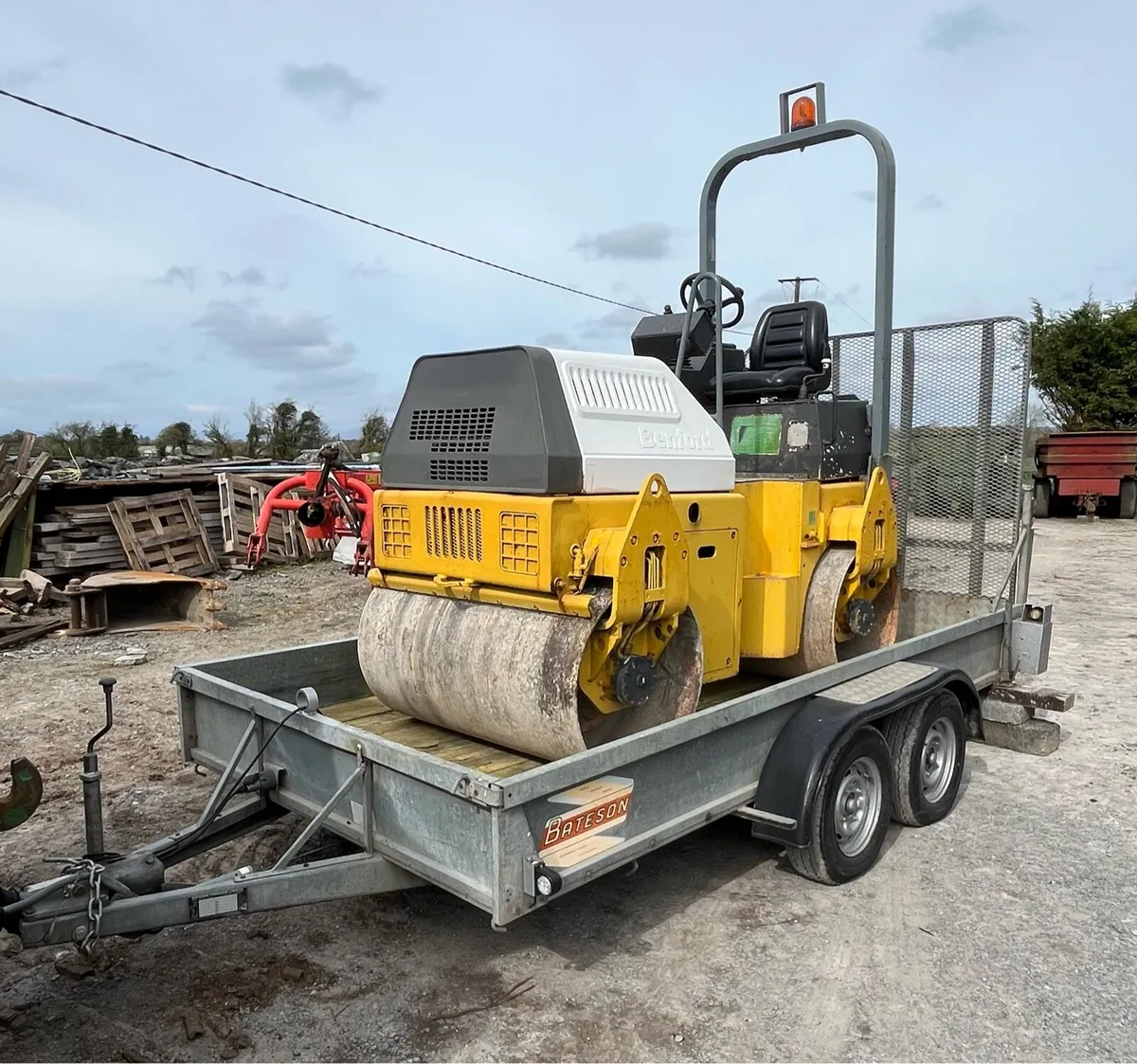 Plant Trailer and Roller - Image 1
