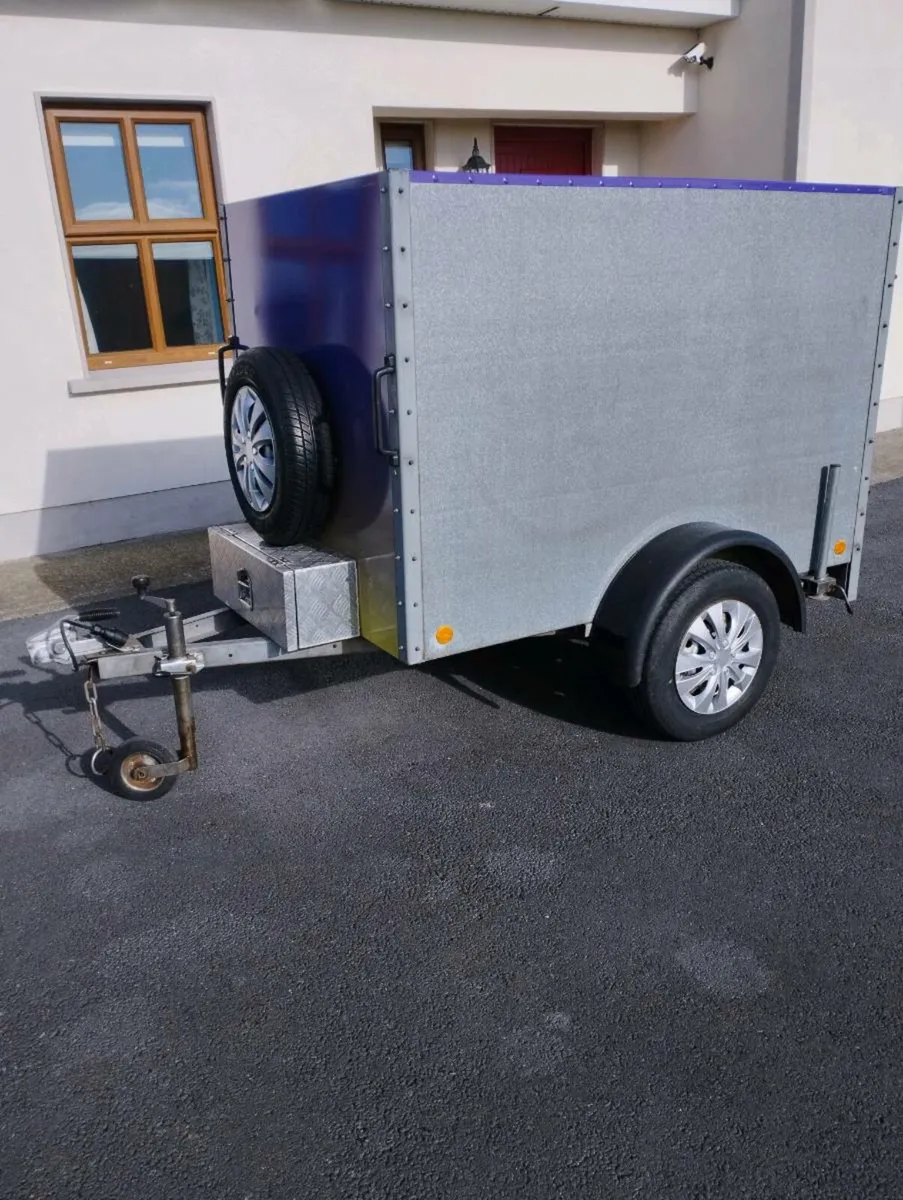 Broniss Galvanized Trailer - Image 1
