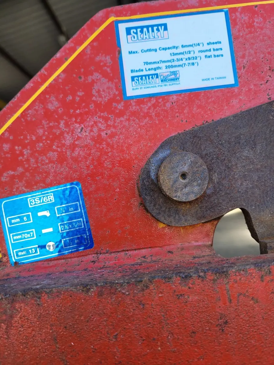 Sealey metal cutting shears - Image 3