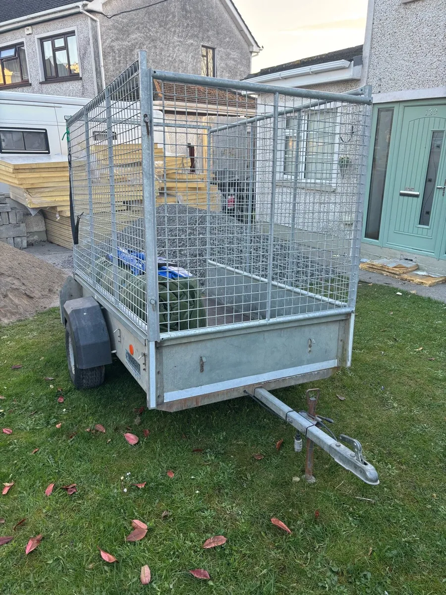 Nugent Trailer 7ft by 4ft 4in  with Creels - Image 1