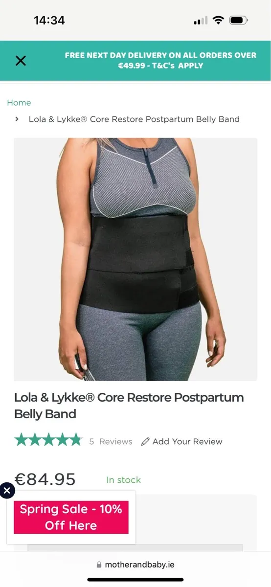 Lola and Lykke postpartum belly band - Image 3