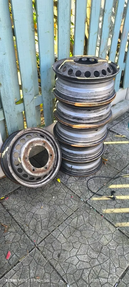 Mercedes sprinter twin wheel rims