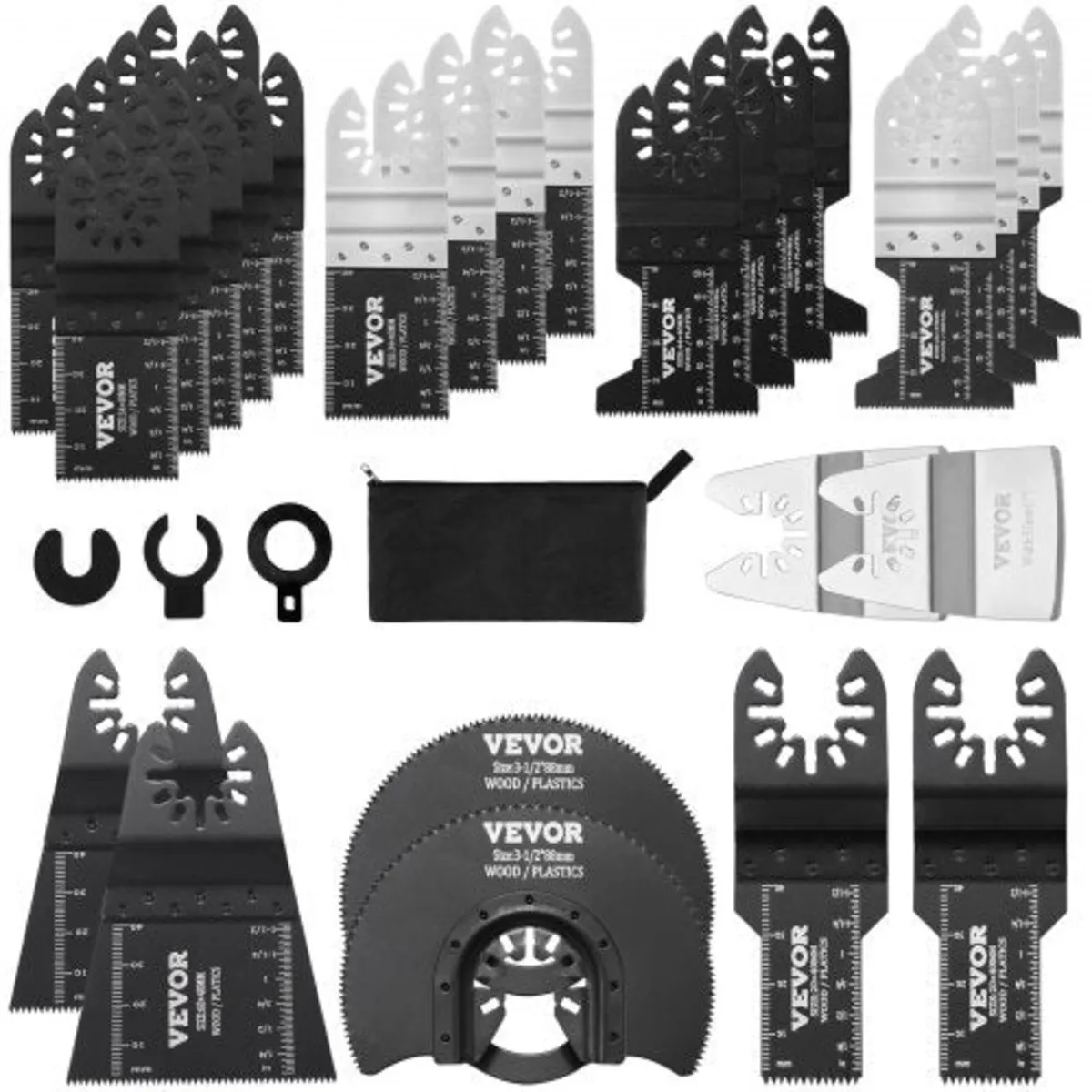 30PCS Multi Tool Blades Kits 8 Types Fit Dewalt Bo