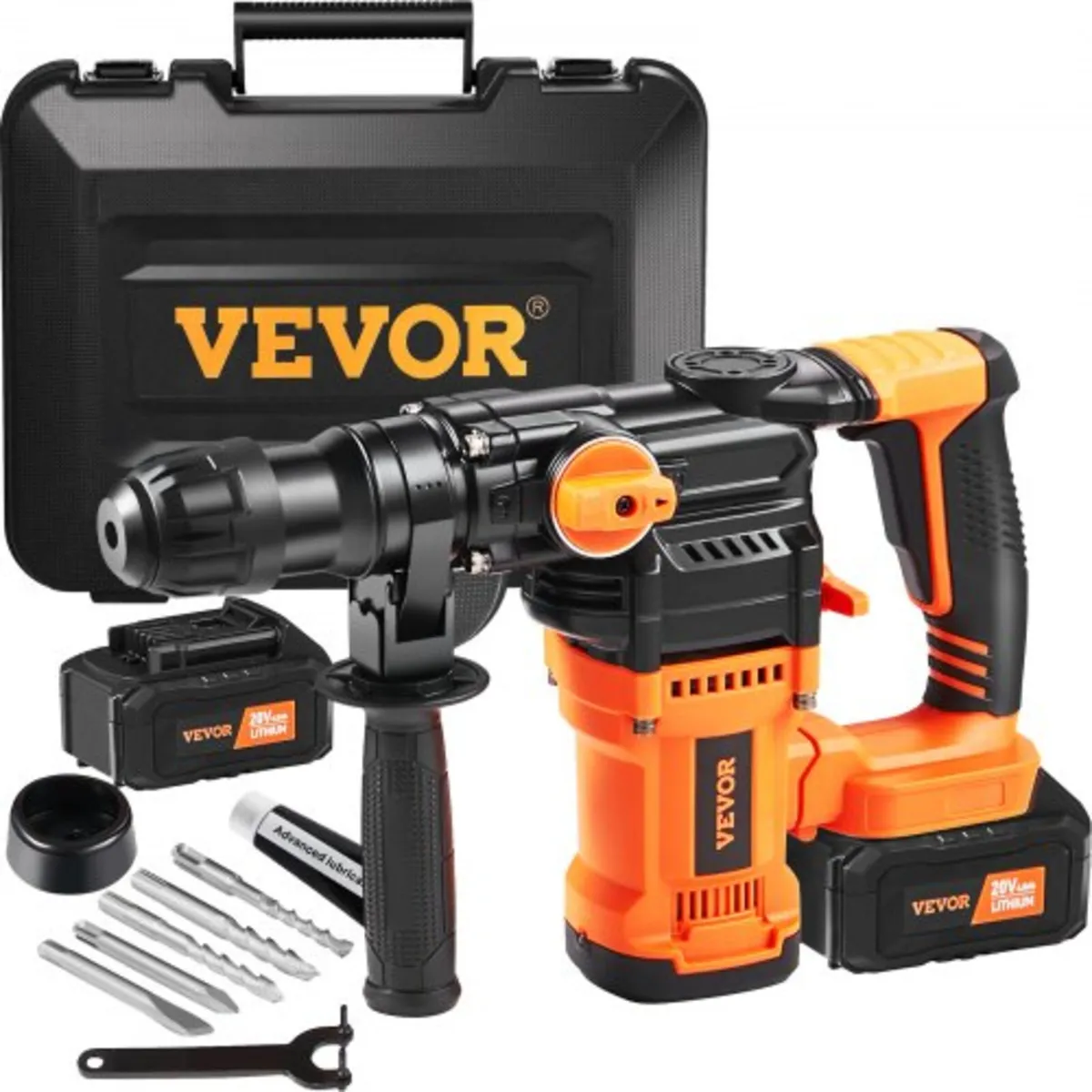 Rotary Hammer Drill Cordless Drills 1" 3 Modes SDS