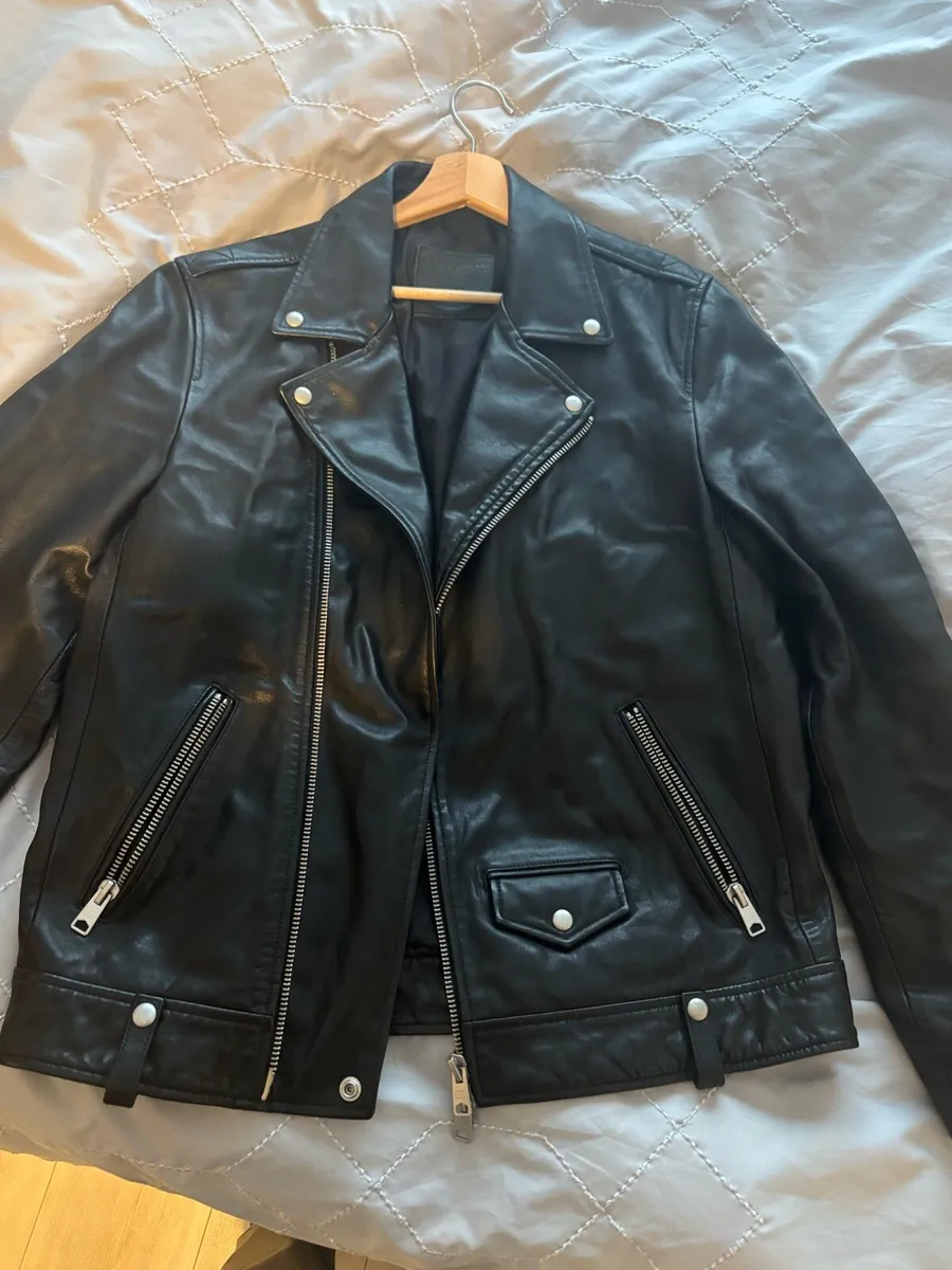 All saints leather jacket ( Men ) - Medium - Image 1