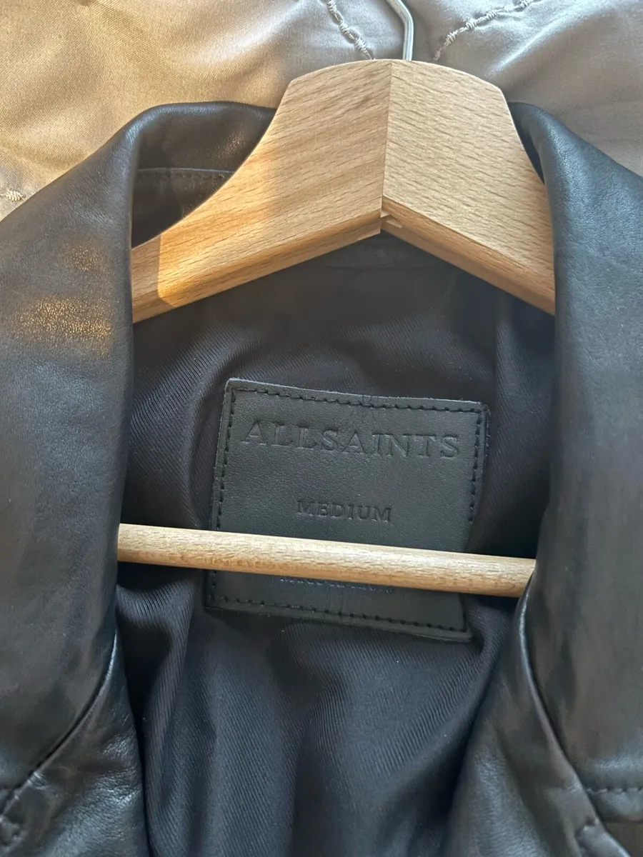 All saints leather jacket ( Men ) - Medium - Image 2