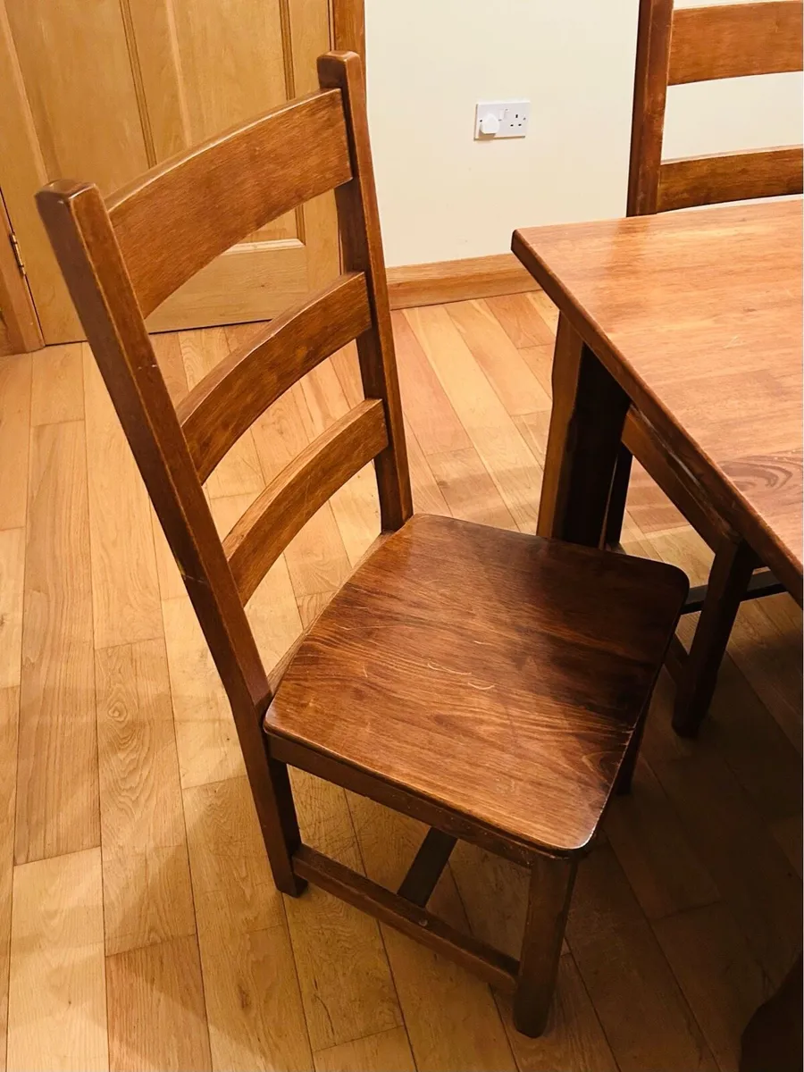 Dining table and chairs - Image 3