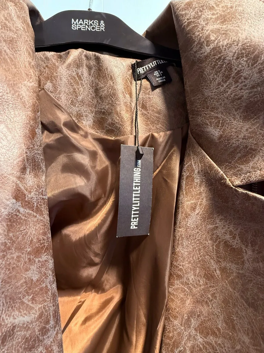 Vintage Brown Jacket Pretty Little Things - Image 2