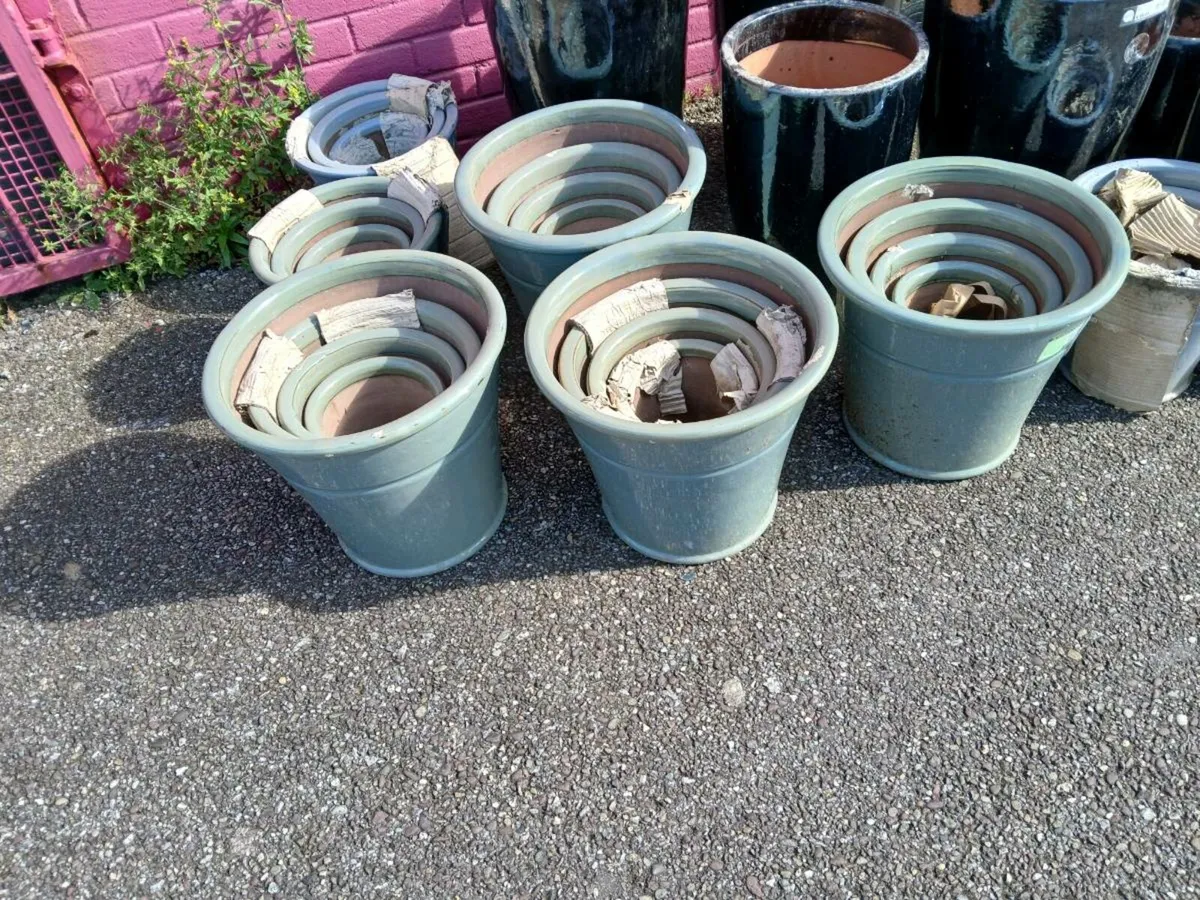 NEW GARDEN POTS HALF PRICE - Image 1