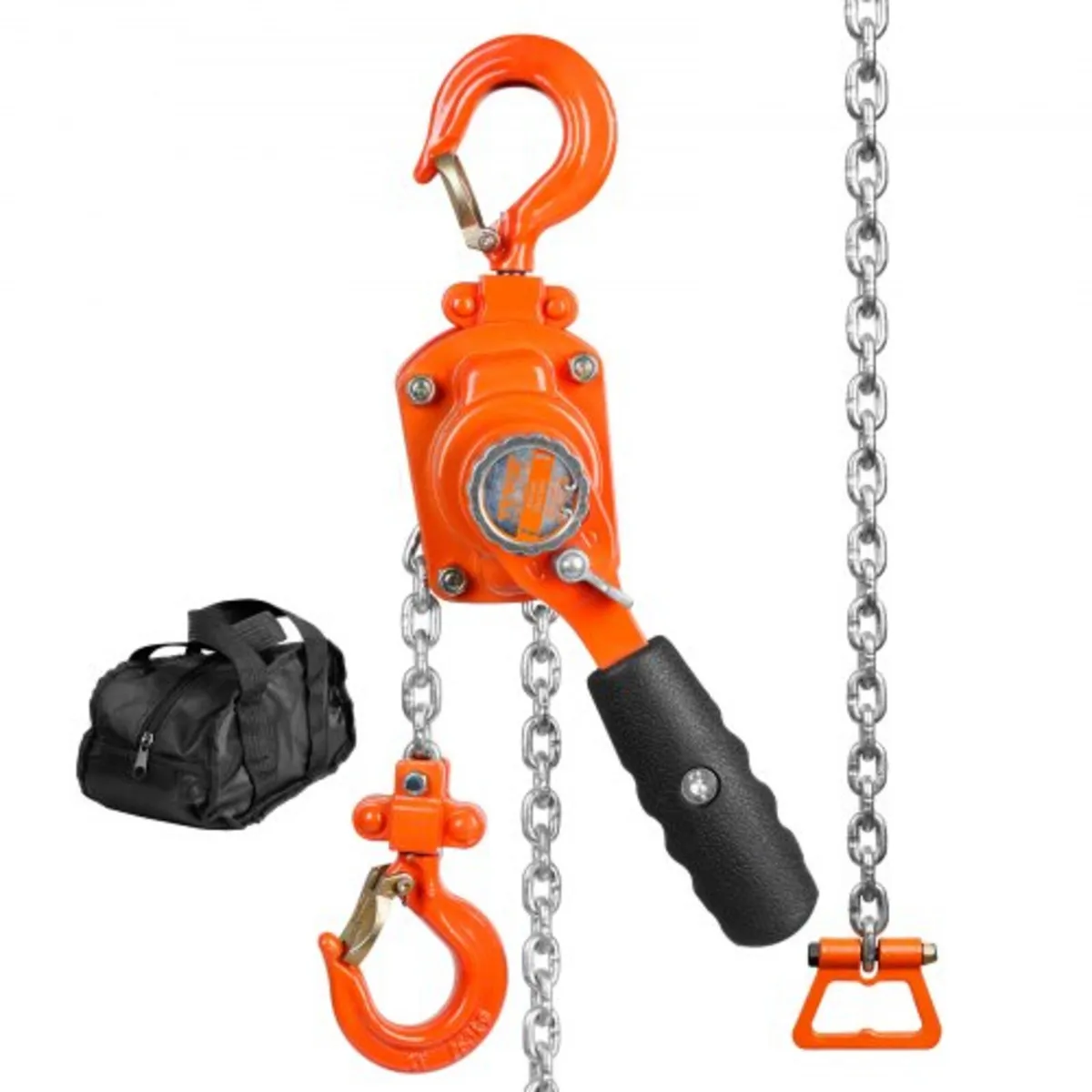 Manual Lever Chain Hoist, 1/4 Ton 550 lbs Capacity