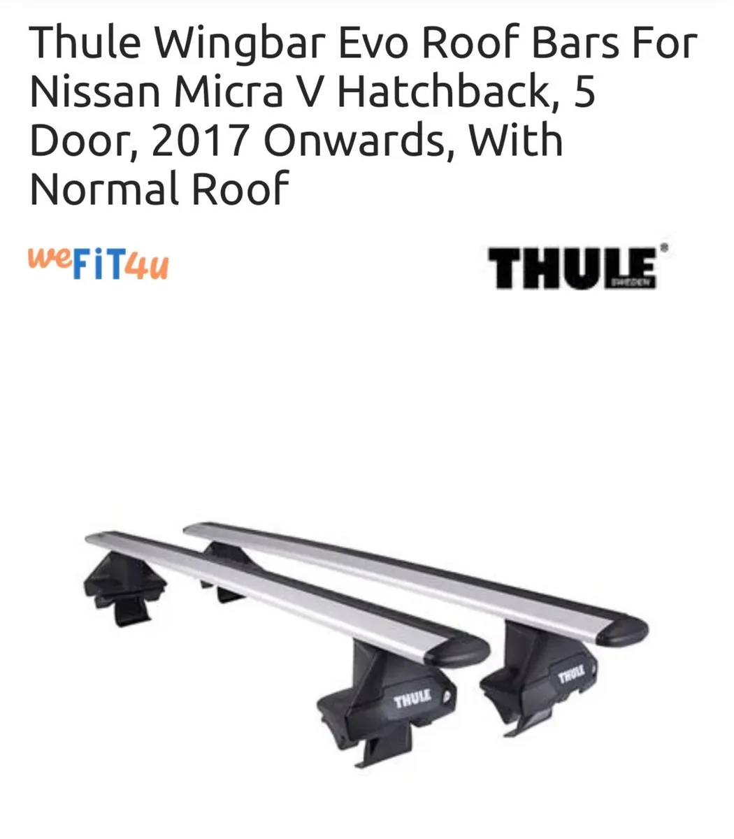 Roof bars (Thule) - Image 4