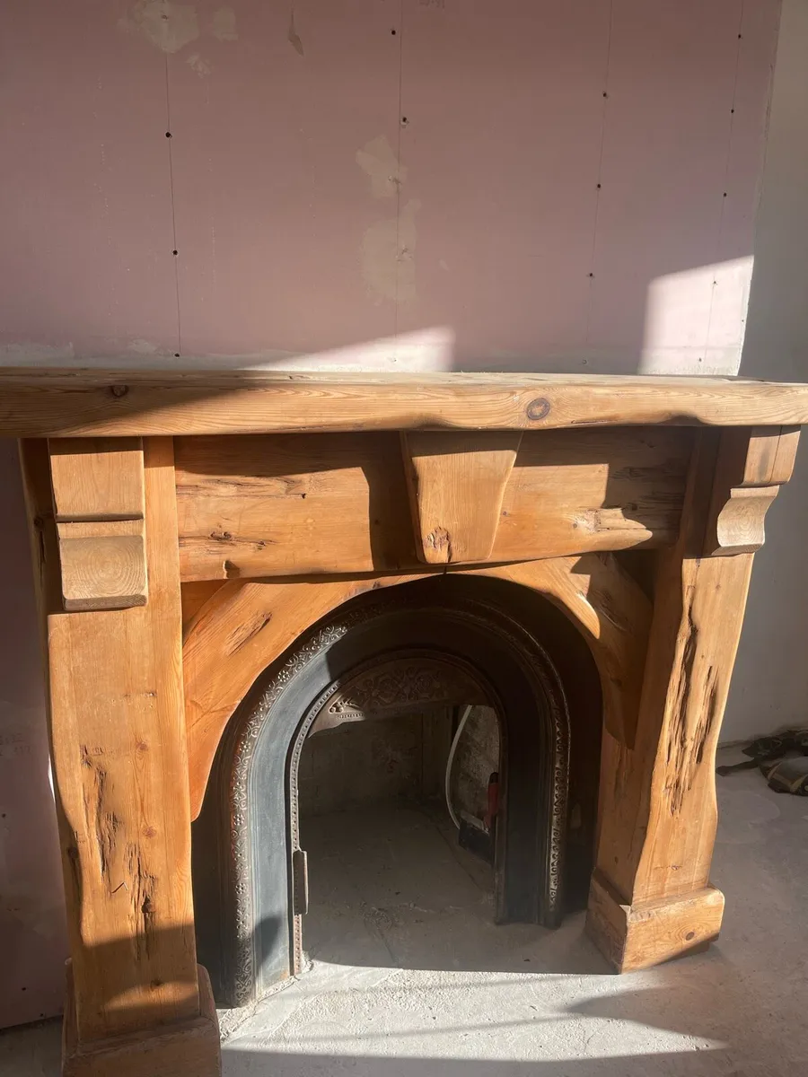 Fireplace frame wood - Image 3