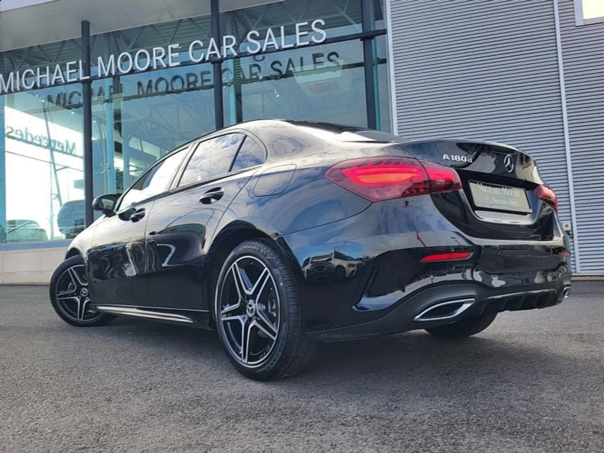 Mercedes-Benz A-Class A180d Saloon AMG Line  (nig - Image 3